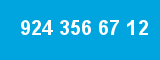 924 356 67 12 924 356 67 12